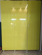 Szafa trzydrzwiowa front Fiona limonkowa