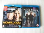 Serial: Homeland First Season + being human season 2 = 6xBlu-ray 