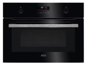 Piekarnik z mikrofalą AEG BXB6000QB Czarny Kompaktowy Grill Pizza Turbo