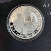 Moneta Black Flag 3-cia z serii 2021 1ozAg Tuvalu