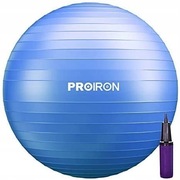 Piłka klasyczna Proiron 65 cm odcienie niebieskiego