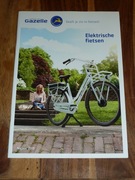 KATALOG - ROWERY GAZELLE ELEKTRYCZNE - 2015 r. - bdb stan - 40 STRON! 