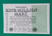 Banknot 1000000 marek, 1923 , Niemcy