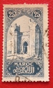 Porte de Chella. 1923 r. Maroko (Marocco)