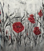 Obraz akrylowy malowany ręcznie (60x70) MAKI