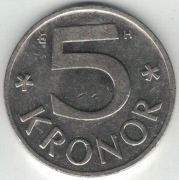 Szwecja 5 koron kronor 2004 - 28,5 mm - nr 3