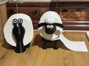 Stojak na papier toaletowy Owca ślimak zabawny uchwyt wolnostojący