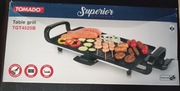 Tradycyjny grill STOŁOWY elektryczny Płyta grillowa TGT4525B czarny 2000 W