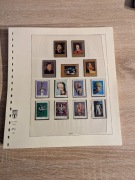 Karty Lindner+znaczki czyste Polska 1973r