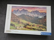 Puzzle 2000 elementów Val di Funes 32570 Clementoni High Quality Collection
