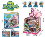 Domek puzzle 3D zootopia dla dzieci 