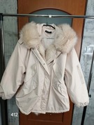 Jur de pom kurtka ze sztucznym futerkiem roz 42