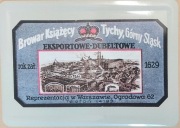 Tyskie, Etykieta dubeltowego piwa Tyskiego z 1926r.