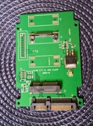 Adapter mSATA do SATA 22Pin mini PCIe 2.5 DYSK SSD