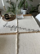 Napis litery 3d metalowy dekoracja loft Happiness