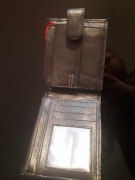 Portfel męski czarny Peterson 