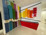 Meble kuchenne lakierowane / wymiana ekspozycji 