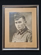 Duże Zdjęcie w ramce niemieckiego żołnierza, 41/34