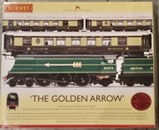 Hornby '00'  5 Czesciowy Zestaw Pociagu Golden Arrow Express Skala 1:76