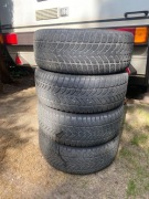 4 szt. Felgi stalowe „16” Ford Mondeo MK4 z zimowymi oponami 