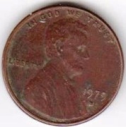 USA 1 cent 1979 D r.  st. 3/3