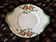 Duży talerz patera ceramika GEFLE kwiaty 