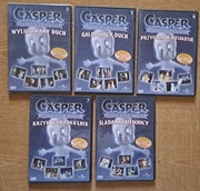 CASPER - 5 filmów DVD  całość i na sztuki