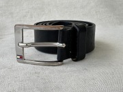 Pasek skórzany czarny Tommy Hilfiger 90