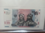 20 zł 1050. rocznica Chrztu Polski AB0022188 + folder pdf
