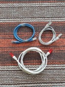Przewody kable LAN Ethernet 3 sztuki zestaw