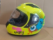 Kappa kask motocyklowy dziecięcy junior J04 JM 50cm Boom używany stan super