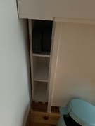Regał pasujący za komodę Ikea Hemnes