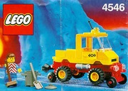 KLOCKI LEGO ZESTAW NR 4546 POCIĄG KOLEJKA 9V WAGON DREZYNA UNIKAT TRAIN