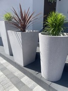 Donice betonowe | Producent | Różne kształty i kolory z brokatem