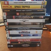 Zestaw 15 gier komputerowych PC