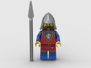 LEGO 10332 Rycerz z włócznią cas589, 10305, 31168 Nowy