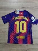 Koszulka piłkarska FC Barcelona Liga Mistrzów nr 10 Lamine Yamal rozmiar M 
