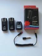 Wyzwalaczy radiowy Yongnuo RF602 do aparatów Canon - dwa odbiorniki