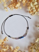 Bransoletka Zodiakalna PANNA - Talizman - fluoryt, lapis lazuli, cytryn