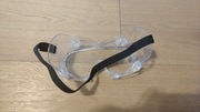 Gogle, okulary ochronne do malowania, przeciwodpryskowe z gumką BHP