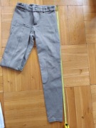 Bryczesy jeździeckie dziewczęce Fouganza 2 szt. (Białe + brązowe) 100 zł