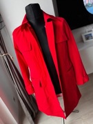 Czerwony dłuższy płaszcz  - Marc Aurel - rozmiar S