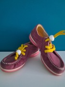 Piękne, półbuty, trzewiki, fuksja ECCO r 30