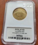 2 zł - 181 - Wybory 1989 r.  - 2009 Grading MS66 ECC