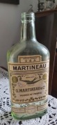 Kolekcjonerska butelka Martineau French Brandy -  PRL- lata 80-te.