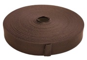 Lamówka taśma lamówkowa dziana poliestrowa producent 27mm 50mb JASNY BRĄZ