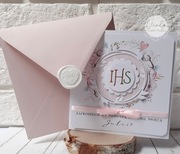 Zaproszenia Komunijne dla dziewczynki