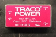TRACO Power TEN 12-4812 izolowana przetwornica DC/DC o mocy 12W