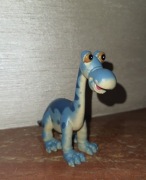 dinozaur niebieski zabawka dla dzieci Gosnell gumowy