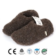 Kapcie Damskie Pantofle Bambosze Ciepłe Wełniane Świąteczne Domowe r. 37-38